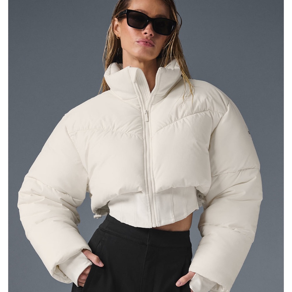 ALO Puffer jacket White